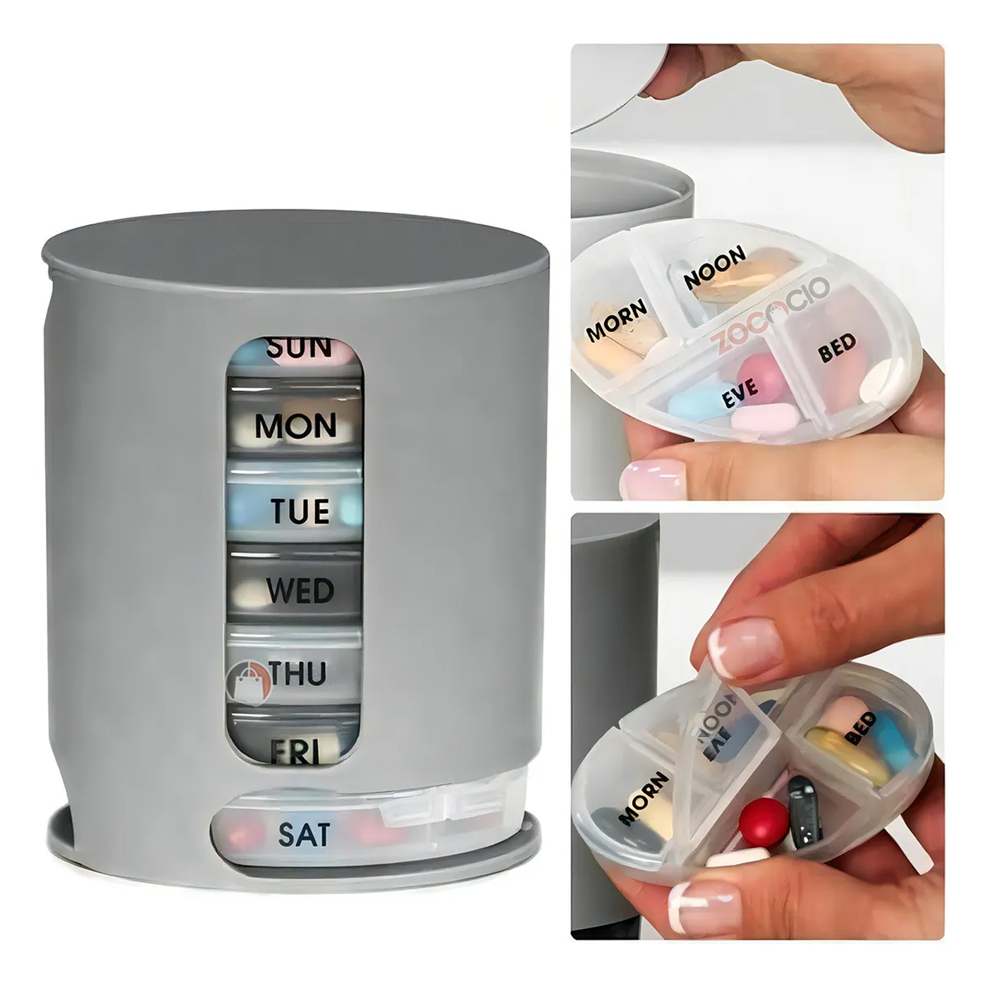 Miniatura 2 de Pastillero Semanal Organizador Pastilla